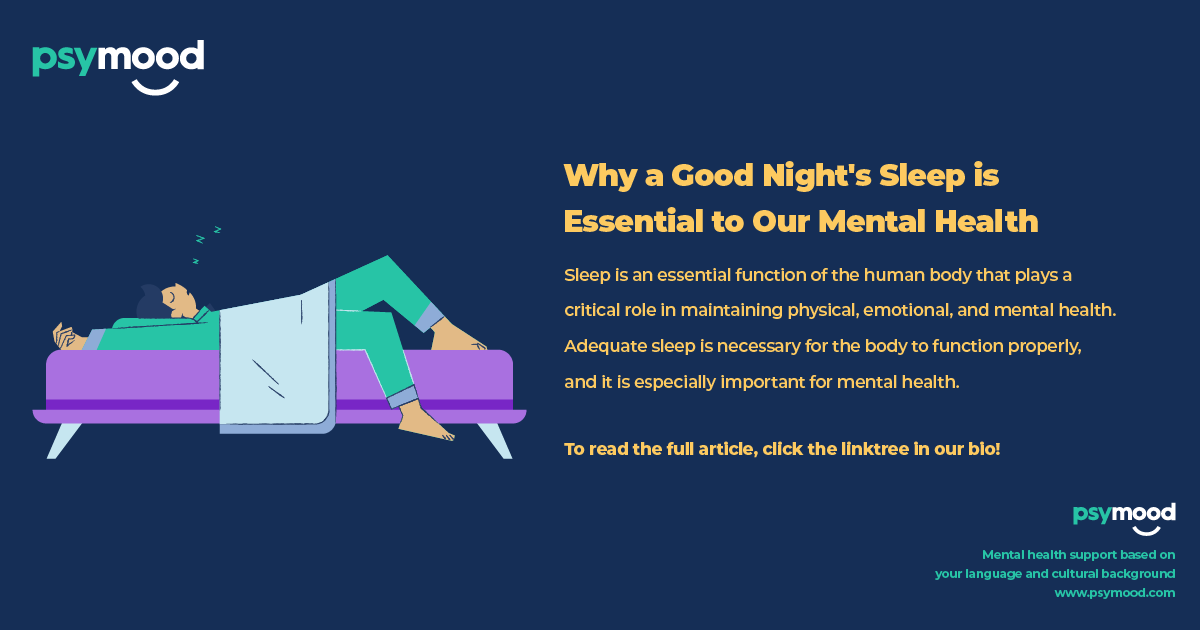 Why a Good Night’s Sleep is Essential to Our Mental Health