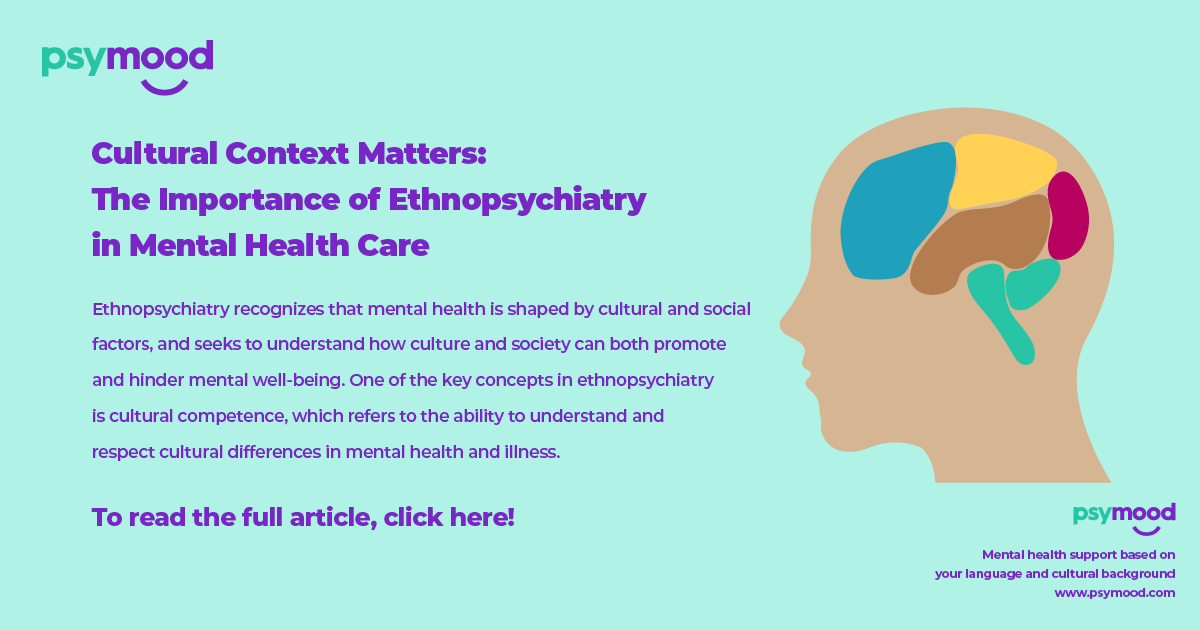 Cultural Context Matters: The Importance of Ethnopsychiatry in Mental Health Care